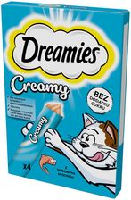 Zdjęcie Dreamies Creamy Przysmak Z Łososiem 4X10G - Sułkowice
