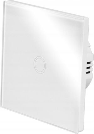 Włącznik schodowy szklany dotykowy RF Smart House kolor biały