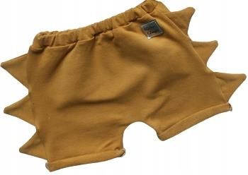 Krótkie spodenki karmelowe z kolcami rozmiar 86