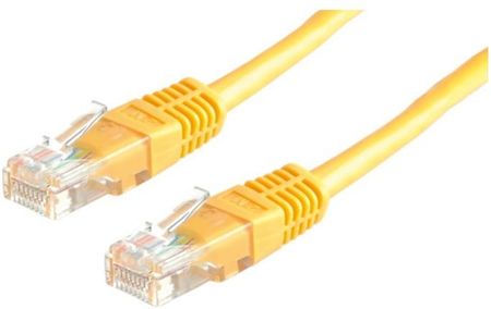 Roline UTP Patch Cable Cat5e, Yellow, 10m (21.15.0422)