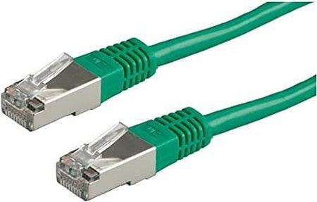 Roline S/FTP Patch Cable Cat5e, Green, 0.5m (21.15.0383)