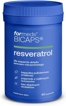 Formeds Bicaps Resveratrol - 60 kapsułek