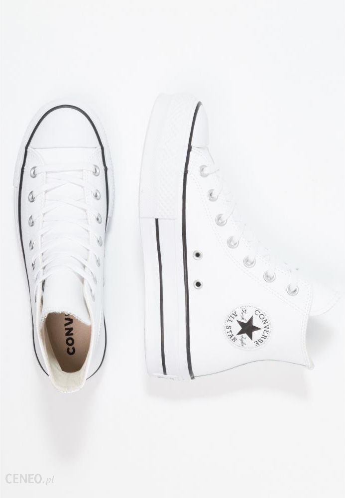 Converse CHUCK TAYLOR ALL STAR LIFT CLEAN - Sneakersy wysokie
