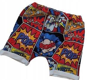 Krótkie spodenki Komiks rozmiar 62