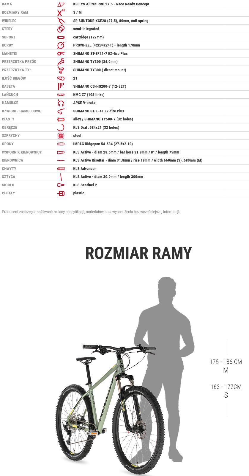 Kellys Spider 10 Zielony Pomarańczowy 27.5 2022 Rowery Górskie Ceny