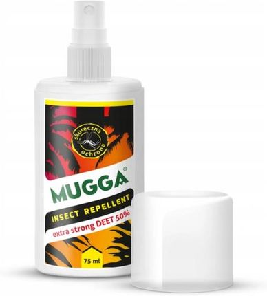 Mugga spray 75ml strong deet 50% na komary i kleszcze