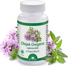 Zdjęcie Dr Jacobs Olejek Oregano 60kaps. - Tułowice