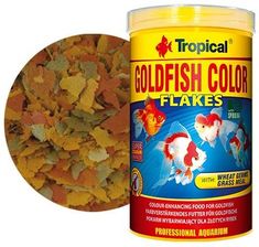 Tropical Goldfish Color Kleurversterkende vlokkenvoering, per stuk verpakt (1 x 1 l
