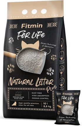 Fitmin For Life Natural Plus Cat Litter Plus 10L Żwirek Bentonitowy (ID38041)