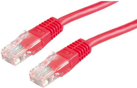 Roline UTP Patch Cable Cat5e, Red, 10m (21.15.0421)