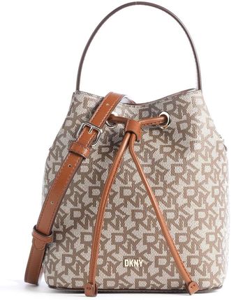 DKNY Bryant Bucket bag be owy br zowy Ceny i opinie Ceneo.pl