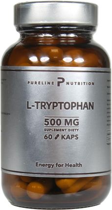 Kapsułki Pureline Nutrition L-tryptofan ekstrakt 500 mg 60 szt.