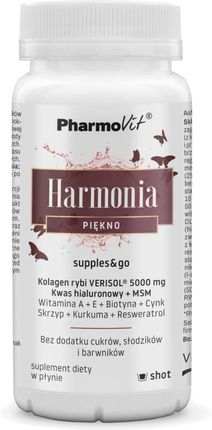 Pharmovit Kolagen Rybi Harmonia Piękno Supples & Go Shot 120ml