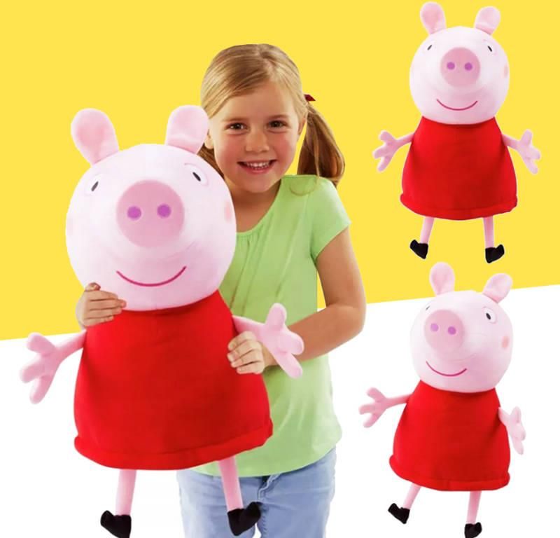 happy pig☆様 Świnka Peppa pluszowa zabawka do przytulania 