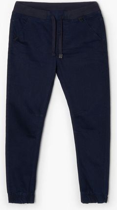 Cropp - Granatowe jeansowe joggery - Niebieski