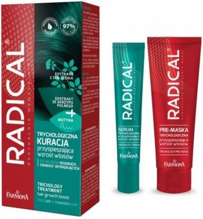 Farmona Radical Trychologiczna Kuracja Przyśpieszająca Wzrost Włosów 70ml