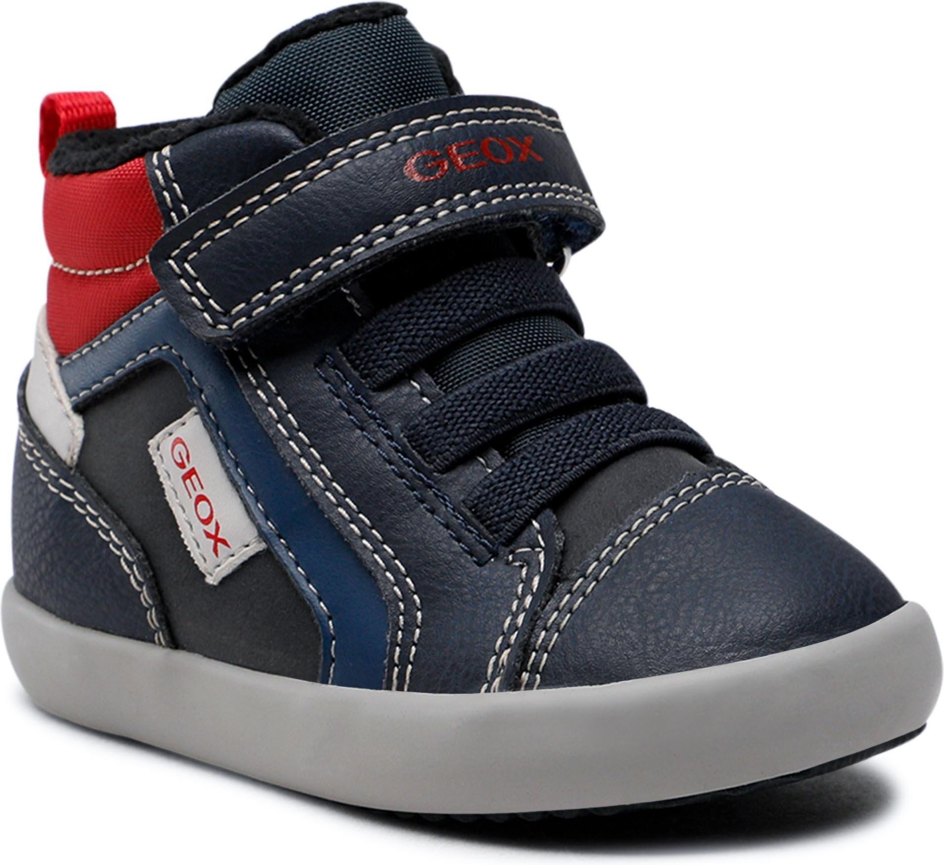 Sneakersy GEOX - B Gisli B. B B261NB 0MEFU C0735 M Navy/Red - Ceny I ...