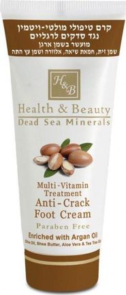 Health And Beauty HealthBeauty Multi-Vitamin Foot Cream With Argan Oil Krem Do Stóp 100Ml