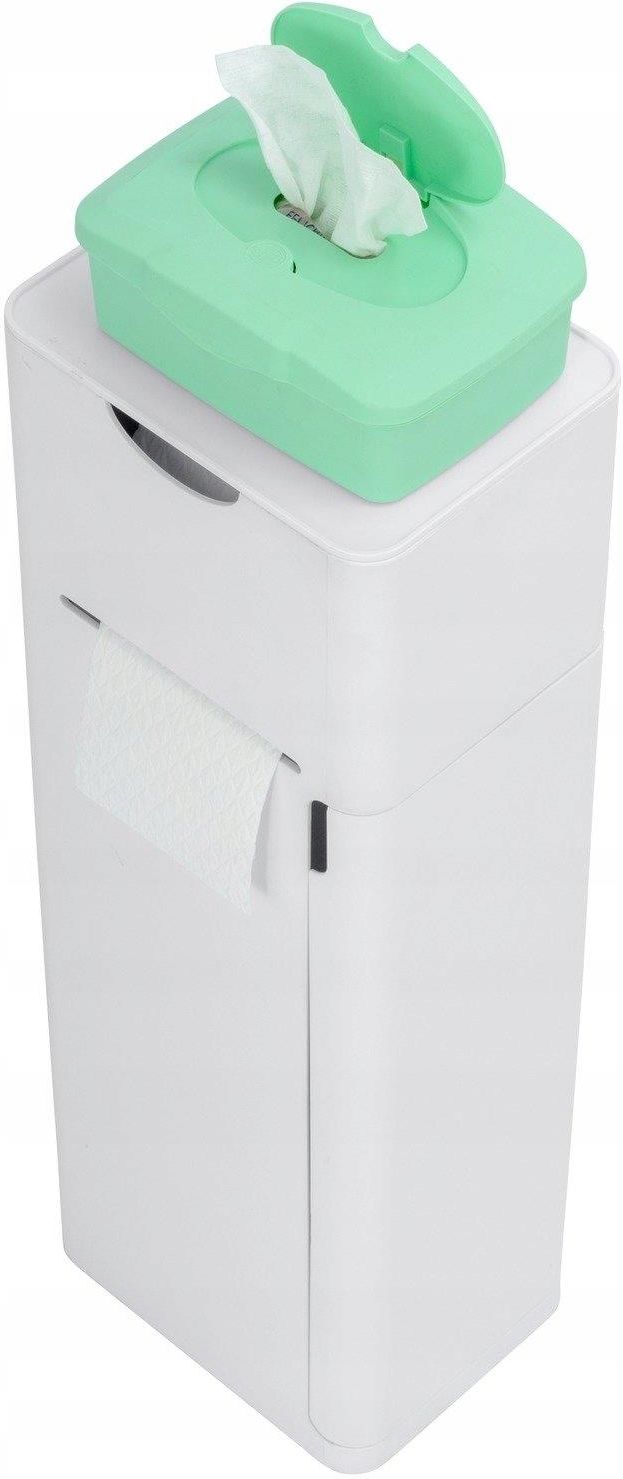 Stojak Uchwyt Na Papier + Szczotka Wc 6W1 Wenko - zdjęcie 2 Stojak Uchwyt Na Papier + Szczotka Wc 6W1 Wenko