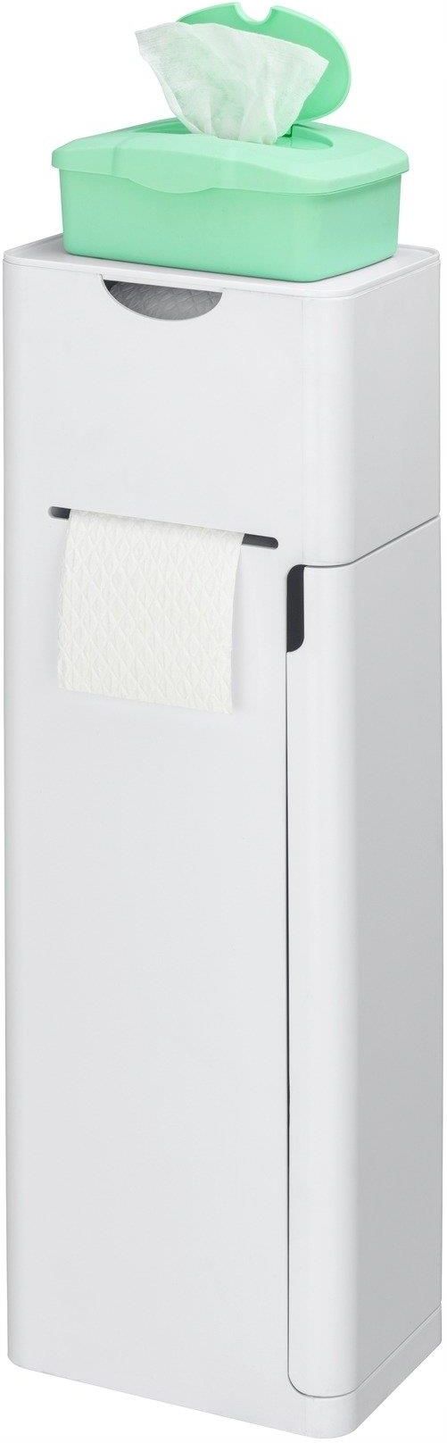 Stojak Uchwyt Na Papier + Szczotka Wc 6W1 Wenko - zdjęcie 7 Stojak Uchwyt Na Papier + Szczotka Wc 6W1 Wenko