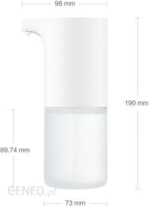 Xiaomi Dozownik Do Mydła Mi Automatic Foaming Soap Dispenser Dyspenser Mydła Biały + Mydło