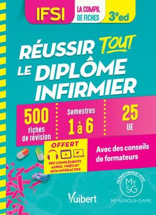 Réussir Tout Le Diplôme Infirmier En 500 Fiches De Révision - IFSI ...