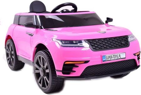 Super-Toys Samochód Na Akumulator Z Funkcją Bujania Miękkim Siedzeniem Super Jakosć/Blt688 Różowy