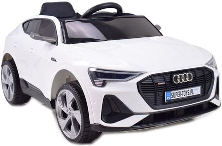 Super-Toys Auto Na Akumulator Audi E-Tron Sportback Najlepsza Wersja/Qls6688 Biały