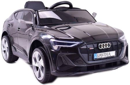 Super-Toys Auto Na Akumulator Audi E-Tron Sportback Najlepsza Wersja/Qls6688 Czarny