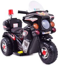 Super-Toys Pierwszy Motor Chopper Na Akumulator Kogut Miękkie Siedzenie Pasy/Ll999 Czarny