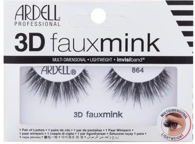Ardell 3D Faux Mink 864 sztuczne rzęsy 1 szt dla kobiet Black