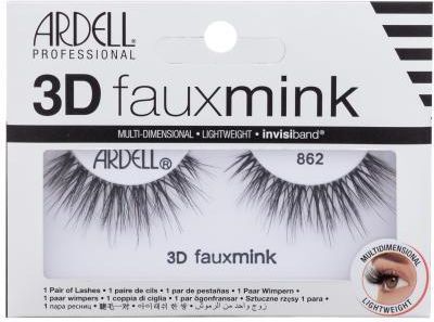 Ardell 3D Faux Mink 862 sztuczne rzęsy 1 szt dla kobiet Black