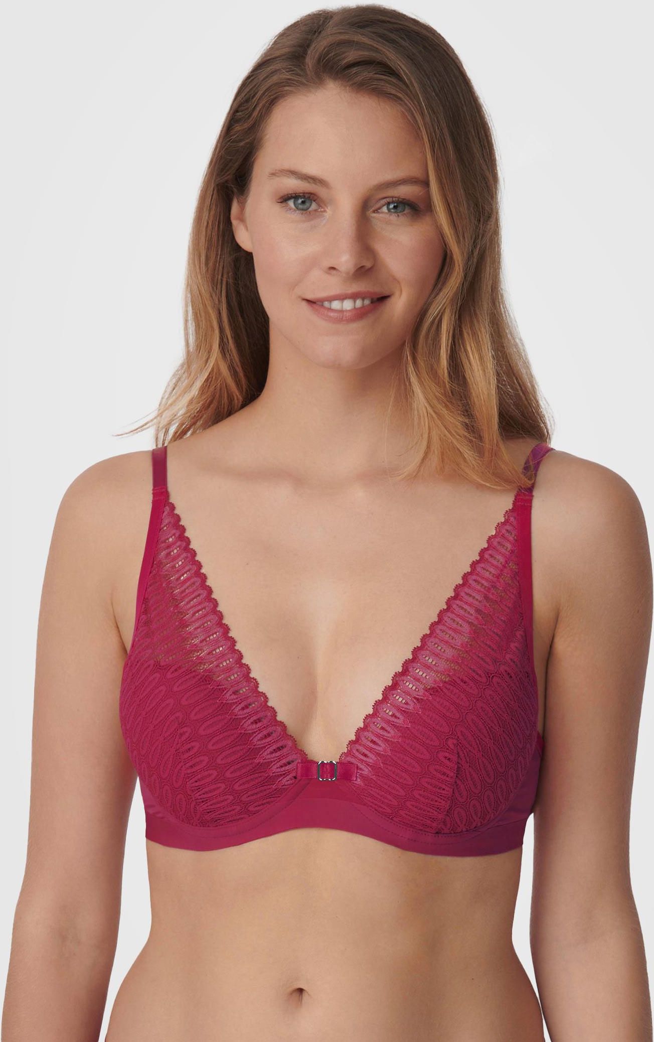 Biustonosz Triumph Aura Spotlight Plunge Bralette - Ceny i opinie 