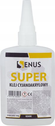 Senus Klej Cyjanoakrylowy Superglue Rzadki Ca 100G