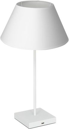 Luminex Table lamp USB biały (899)
