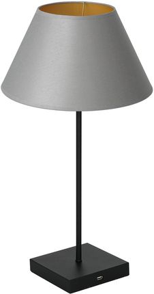 Luminex Table lamp USB szary/złoty (903)