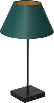 Luminex Table lamp USB zielony/złoty (904)