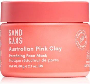 Sand & Sky Australian Pink Clay Porefining Face Mask maseczka detoksykująca na rozszerzone pory 60 g