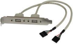 StarTech.com 2-Outlet USB Plate (USBPLATE)