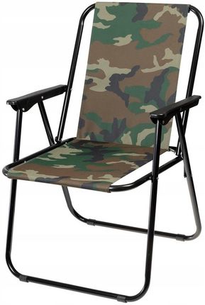 Krzesło Plażowe Turystyczne Składane Fotel Leżanka