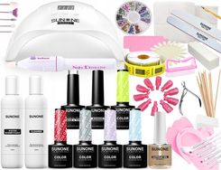 LELANI LELANI LELANI LELANI LELANI ZESTAW DO HYBRYD LAMPA LED UV 48W +FREZARKA+GRATIS