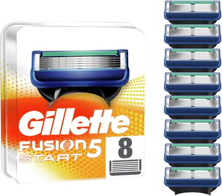 Gillette Fusion5 Start Ostrza wymienne do maszynki x8
