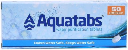 Tabletki do odkażania uzdatniania wody Aquatabs 50