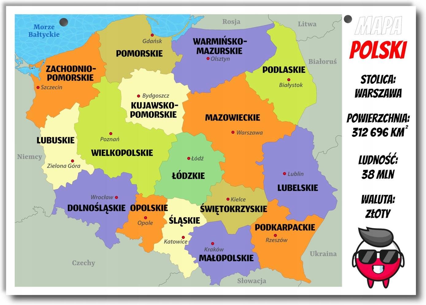 Polska Wojewodztwa Mapa Mapa Polski Mapa Offline I Szczeg owa Mapa Polska Wojewodztwa Mapa Mapa Polski Mapa Offline I Szczeg owa Mapa