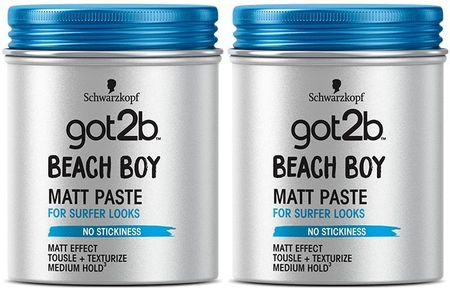 Schwarzkopf Got2B Pasta Matująca Beach Boy 100Mlx2
