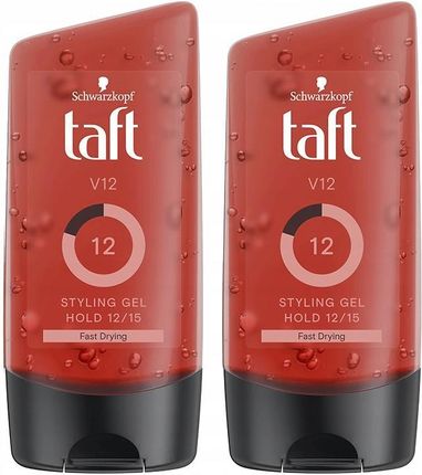 Taft Looks V12 Power Gel Żel Do Włosów 2X150Ml