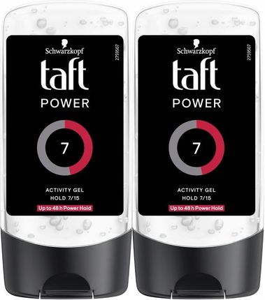 Taft Power Activity Żel Do Włosów 150Ml X2