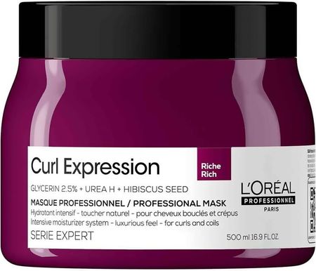 L'Oreal Professionnel Serie Expert Curl Expression bogata maska do włosów kręconych i suchych 500ml