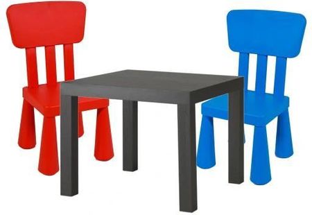Ikea Stolik Dla Dziecka Lack + 2 Krzesełka Zestaw
