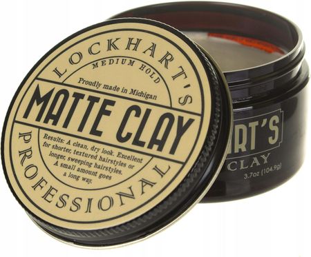 Lockhart'S Matte Clay Pomada Glinka Do Włosów 35 G